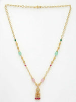 Thumbnail for NVR Women Gold Plated Multicolour chain - Distacart
