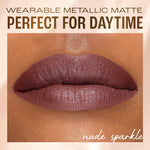 Thumbnail for Lakme Be-jewel Shimmer Lip Liquid - Nude Sparkle