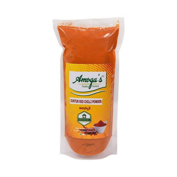 Amoga's Pickles Factory Guntur Red Chilli Powder - Distacart