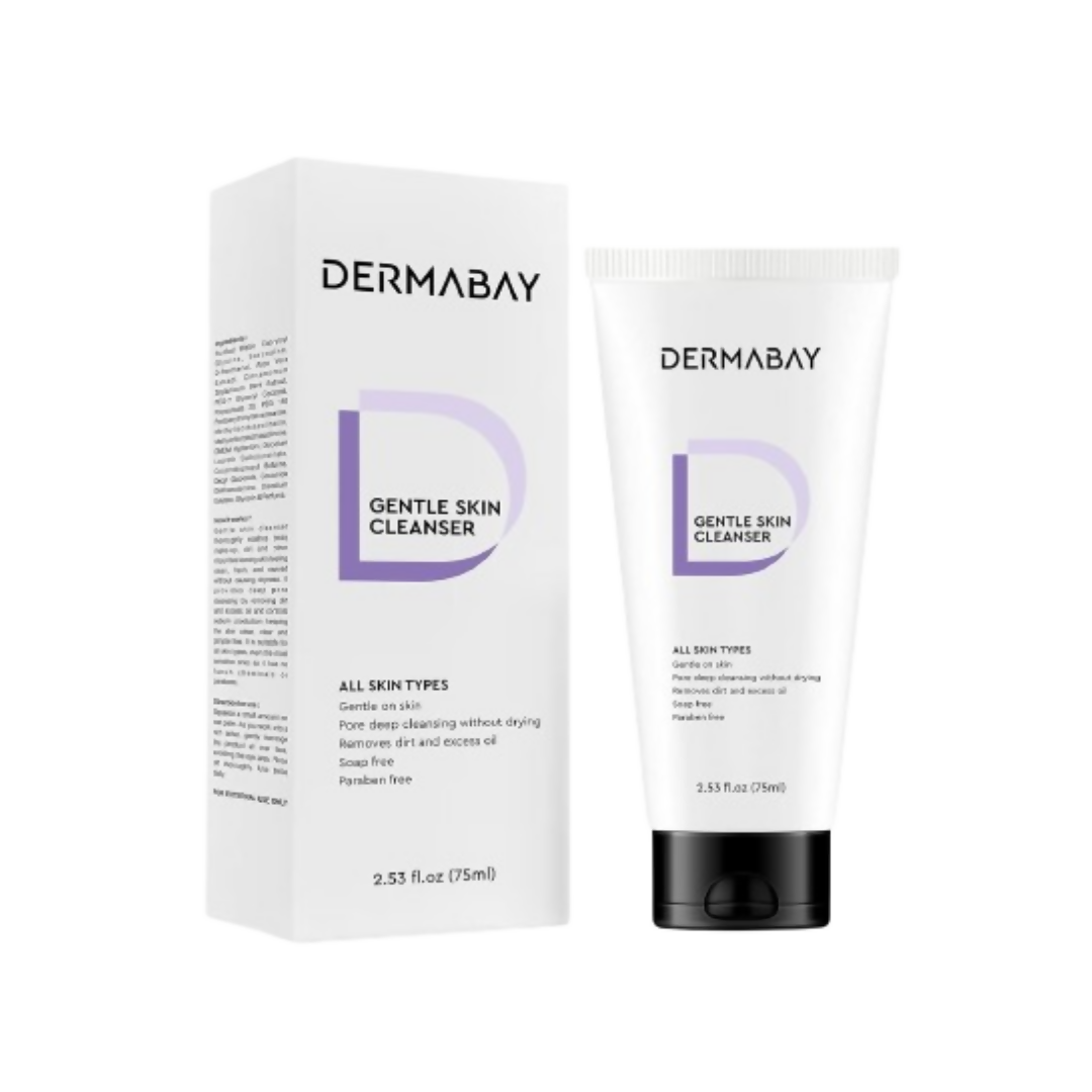 Dermabay Gentle Face Wash Ideal for Acne-Prone, Sensitive, Dry, Oily Skin - Distacart