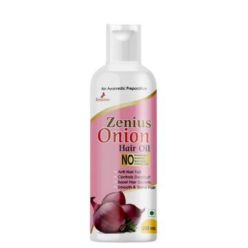 Zenius Onion Hair Oil for Hair Fall and Hair Growth - Dista