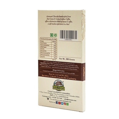 Ainmane Handcrafted Cocoa Bar - Distacart