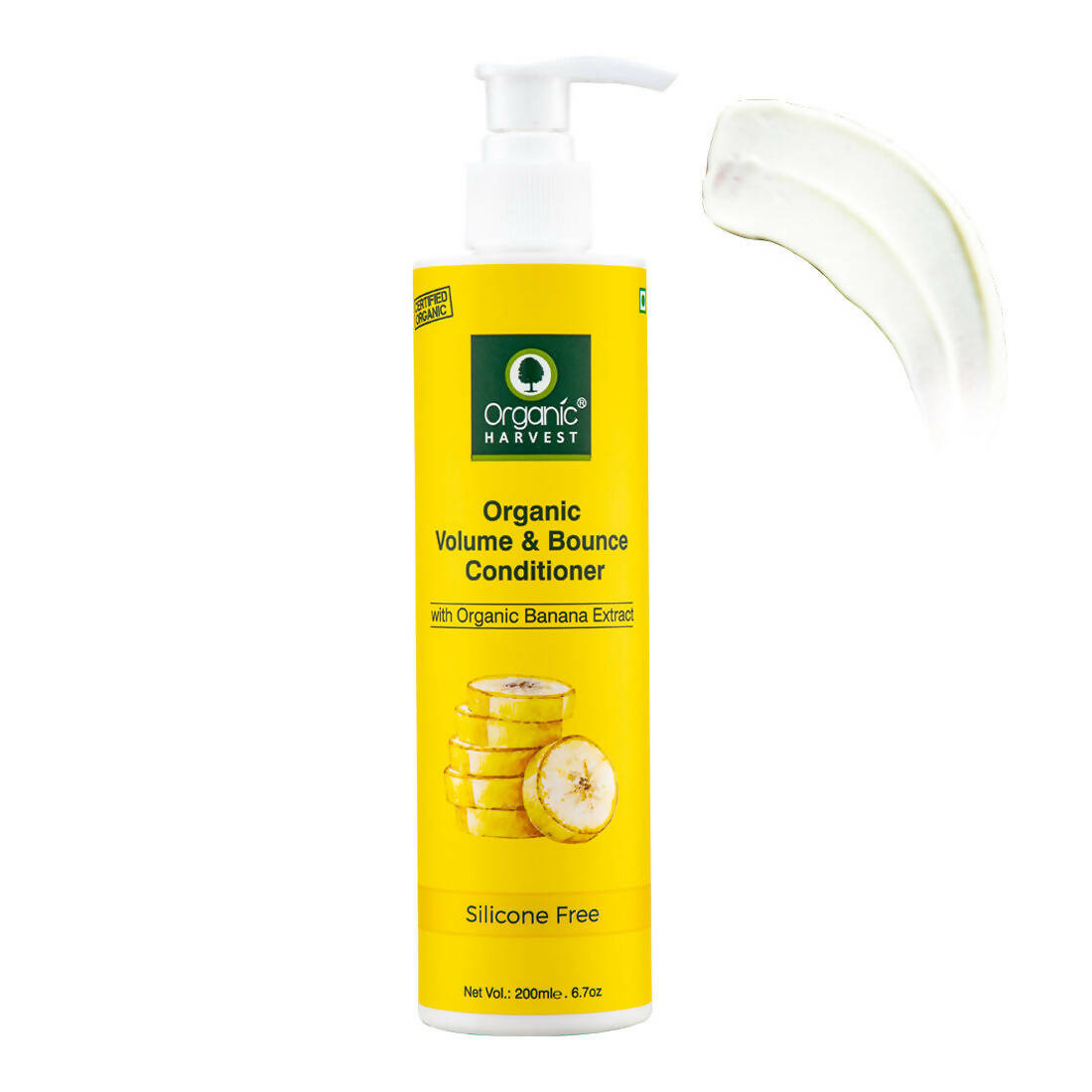 Organic Harvest Organic Volume & Bounce Conditioner With Organic Banana Extract - Distacart
