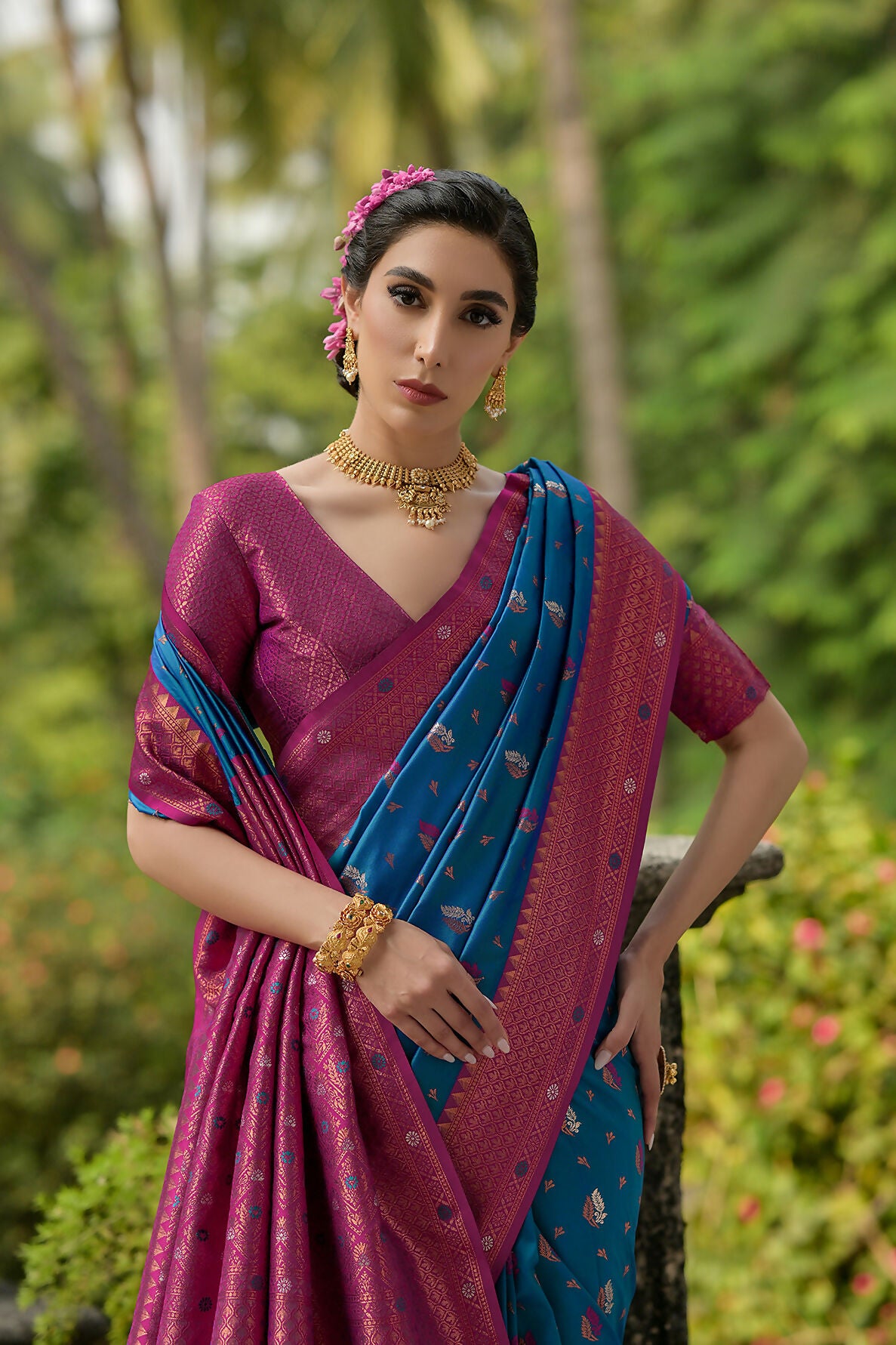 BANARASI_306_BLUE (5)