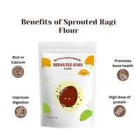 Thumbnail for Littlecherrymom Sprouted Ragi Flour - Distacart