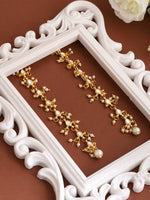 Thumbnail for Ruby Raang Pearl And Stones Earrings - Distacart