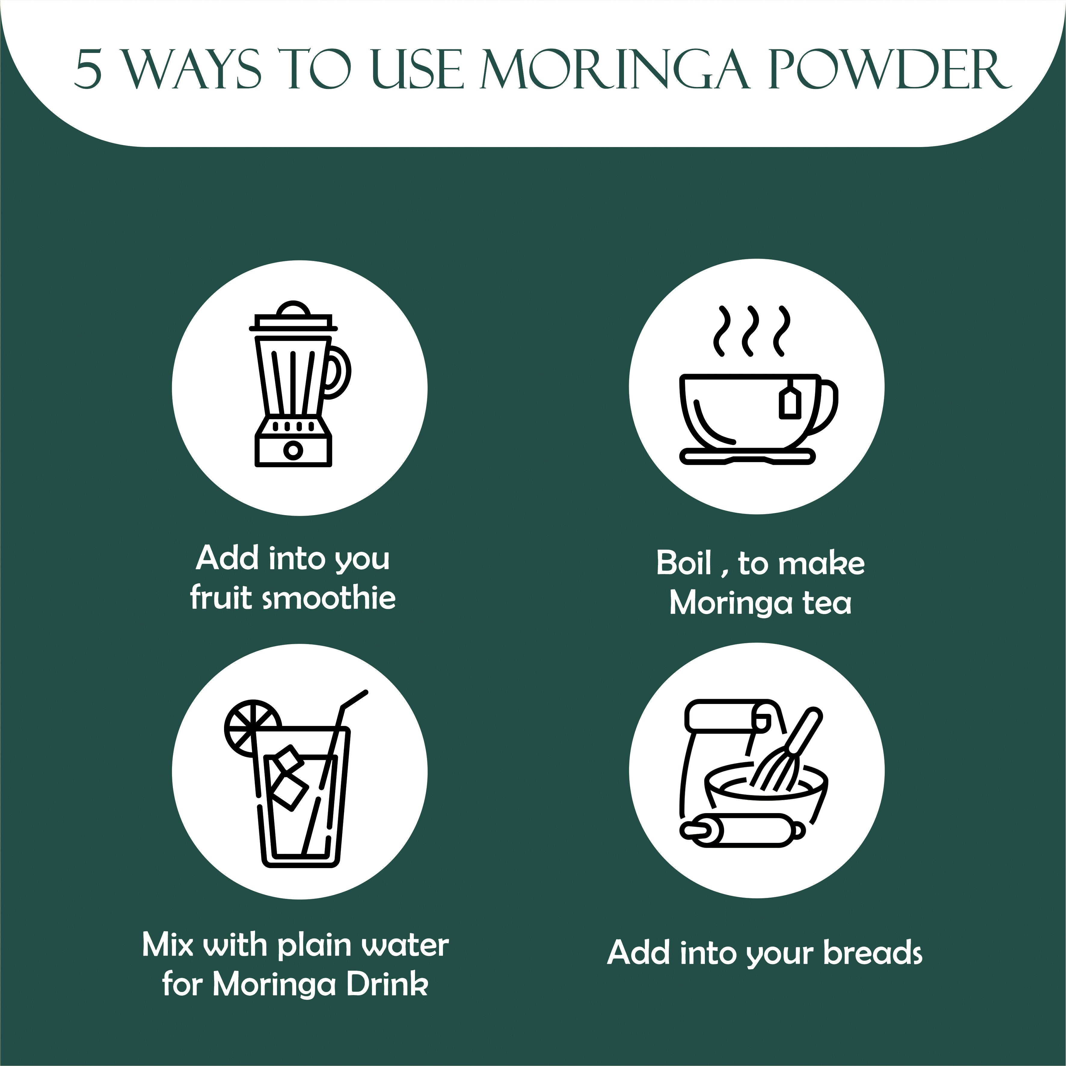 MAPL Pure Moringa Leaf Powder