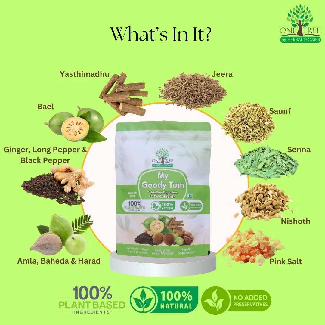 One Tree My Goody Tum Powder - Distacart