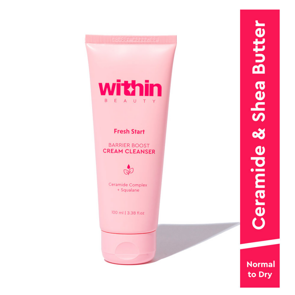 Within Beauty Fresh Start Barrier Boost Cream Face Cleanser - Distacart