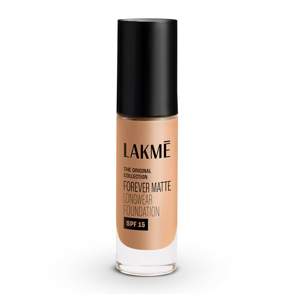 Lakme Forever Matte Longwear Foundation - Warm Natural - Distacart