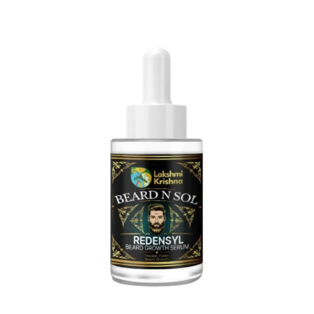 Lakshmi Krishna Naturals Beard N Sol Rendensyl Beard Growth Serum - Distacart
