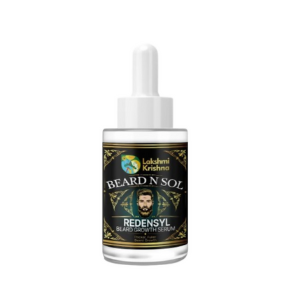 Lakshmi Krishna Naturals Beard N Sol Rendensyl Beard Growth Serum - Distacart