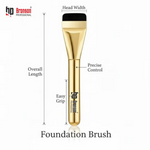 Thumbnail for Bronson Professional Sleek Design Ultra Thin Foundation Brush - Dista