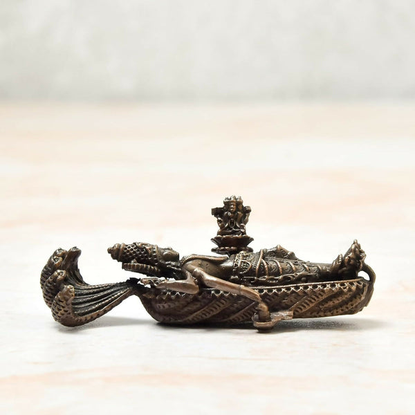 Copper Idols India - By Bhimonee Decor Handmade Ranganatha Swamy Idol - Distacart