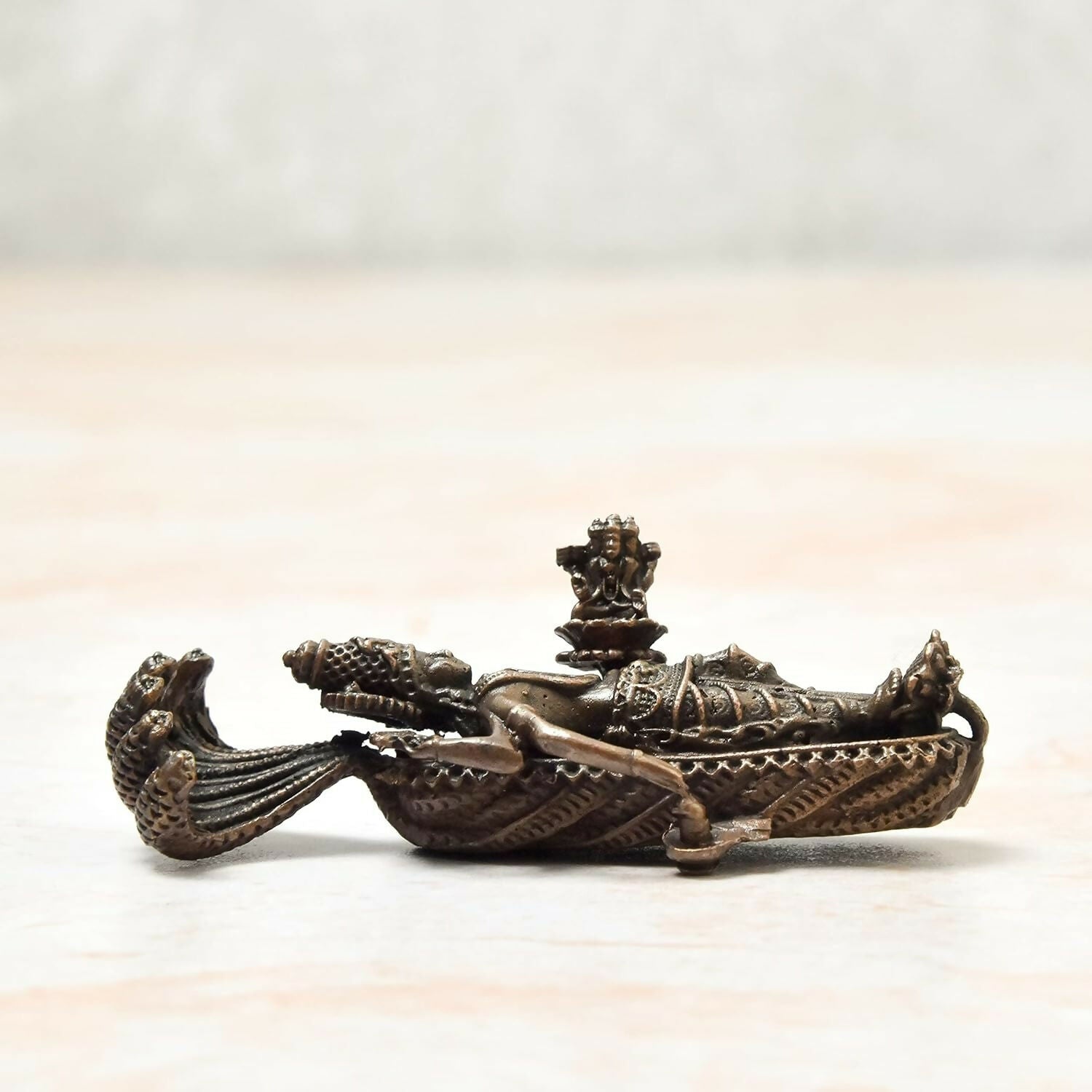 Copper Idols India - By Bhimonee Decor Handmade Ranganatha Swamy Idol - Distacart