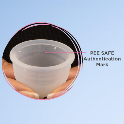 Pee Safe Menstrual Cup Medium + Large - Dista