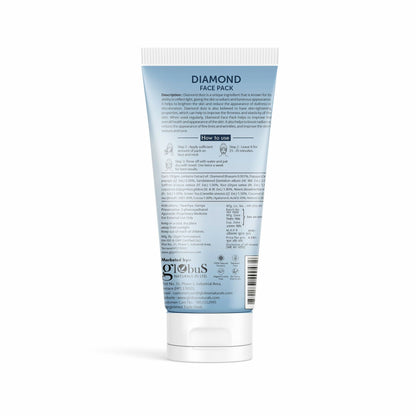 Globus Naturals Revival Diamond Face Pack, Natural & Ayurvedic Formula - Distacart