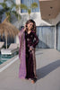 Joban Fashion Maroon Kurta Set Velvet Embroidery Sequence Work - Distacart