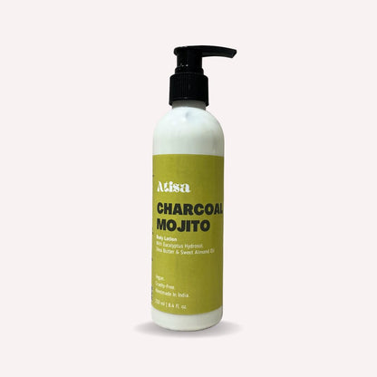 Atisa Charcoal Mojito Body Lotion - Distacart