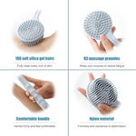Thumbnail for Bronson Professional Back Cleansing Scrubber Silicone Bath Brush - Dista