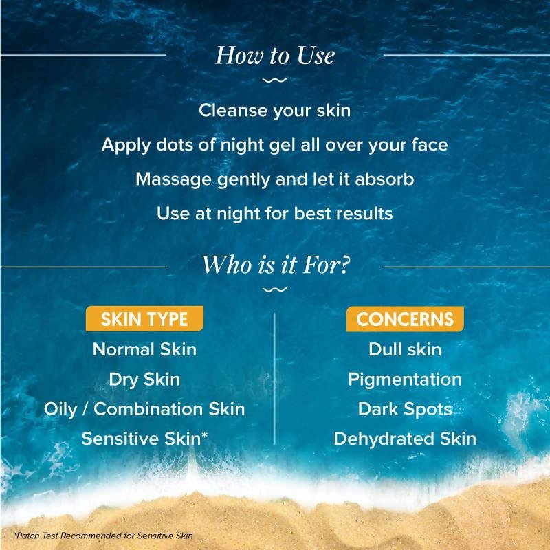 Aqualogica Glow+ Mousse Night Gel - Distacart