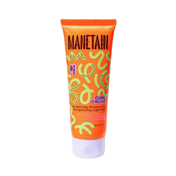 Manetain Curl Cream For Curly, Wavy, Dry & Frizzy Hair - Distacart