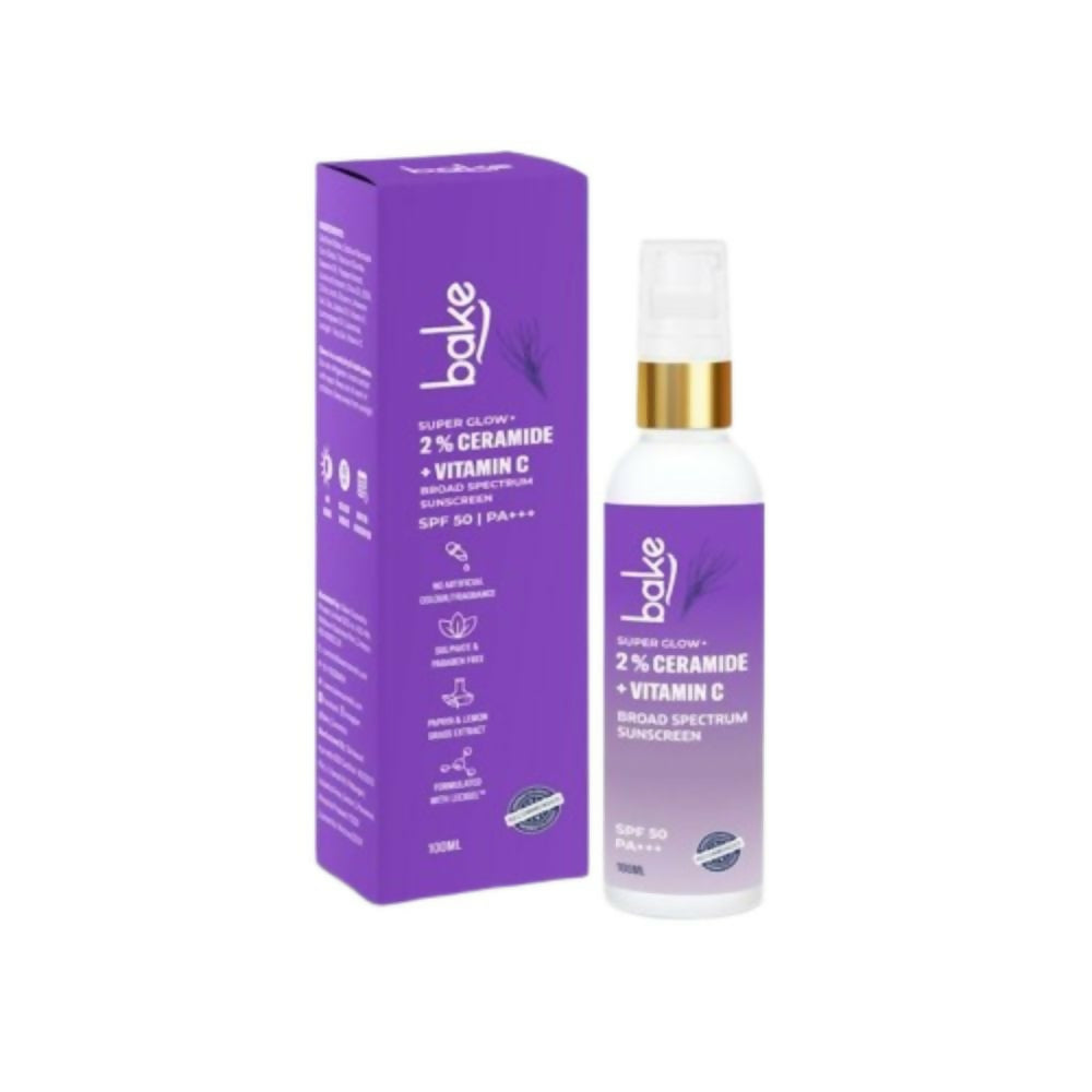 Bake 2% Ceramide + Vitamin C Sunscreen Spf 50 Pa+++ - Distacart