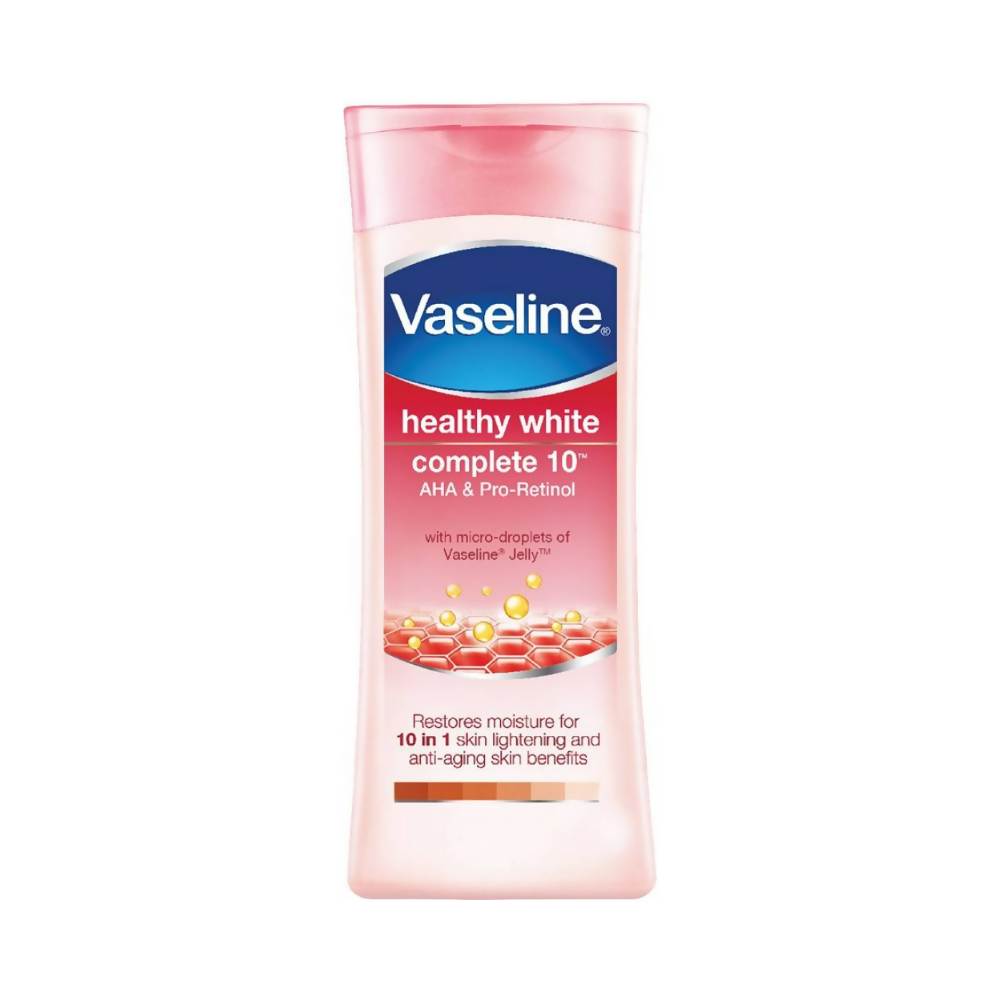 Vaseline Healthy White Complete 10 Body Lotion - Distacart