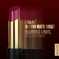 Thumbnail for Lakme Absolute Beyond Matte Lipstick - 501 Burgundy Boss - Distacart