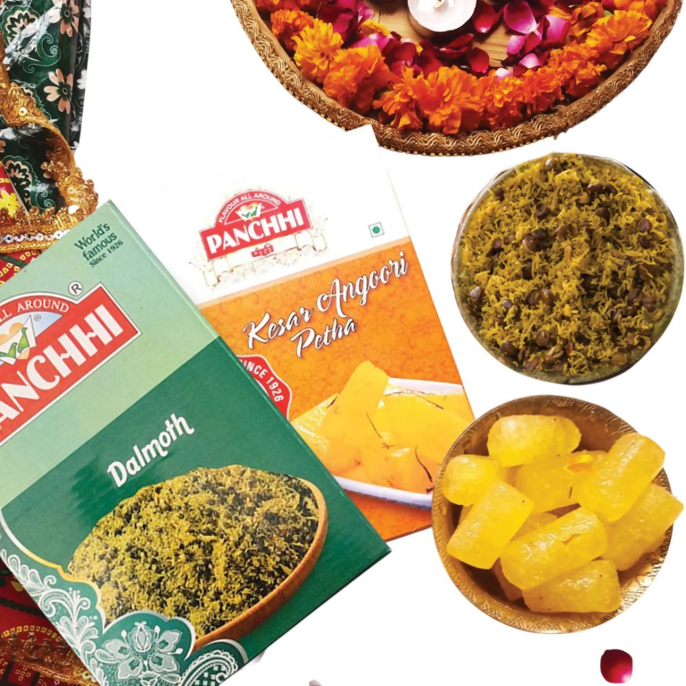 PANCHHI Kesar Angoori Petha - Dalmoth Namkeen - Dista