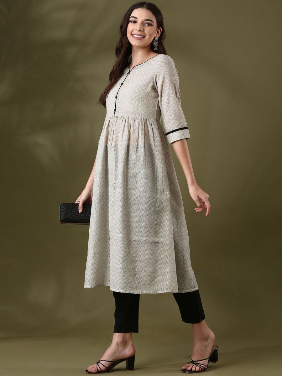 Anouk Printed Pure Cotton Kurta - Distacart