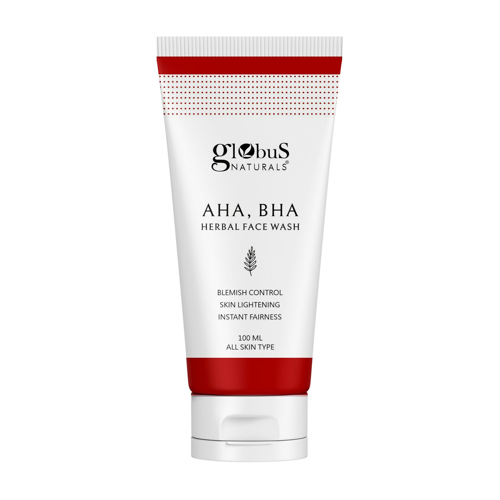 Globus Naturals AHA BHA Herbal Face Wash - Distacart