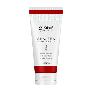 Globus Naturals AHA BHA Herbal Face Wash - Distacart