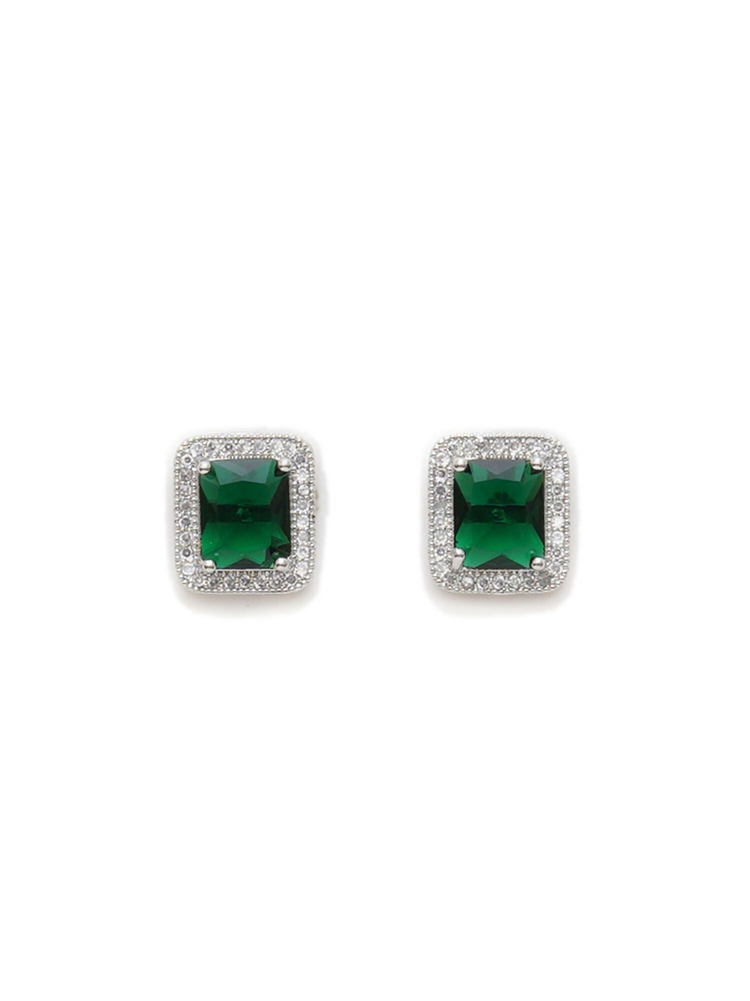 stone stud (green) - Ruby Raang - Distacart
