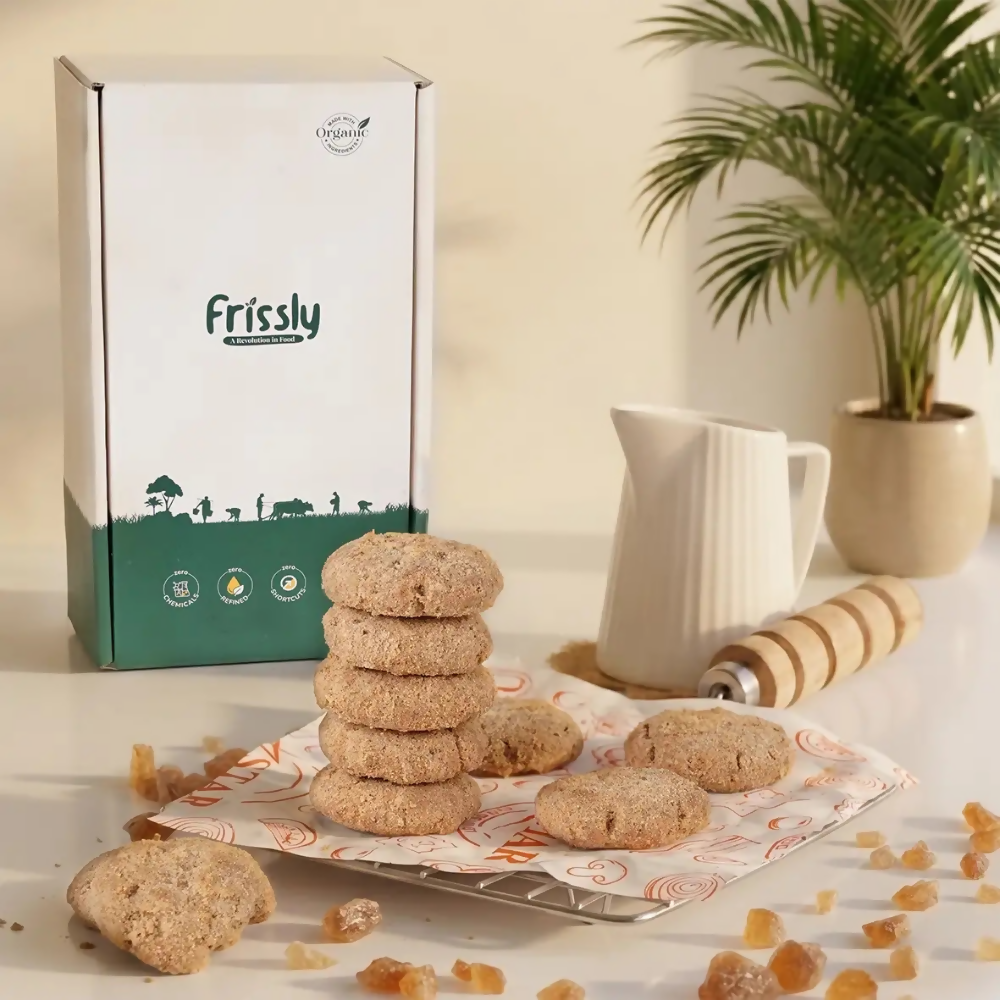 Frissly Organics Ragi Palm Candy Sugar Cookies - Dista