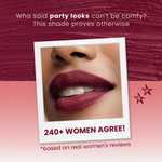 Thumbnail for NY Bae Velvet Mousse Liquid Lipstick - Badass Berry 02 - Distacart