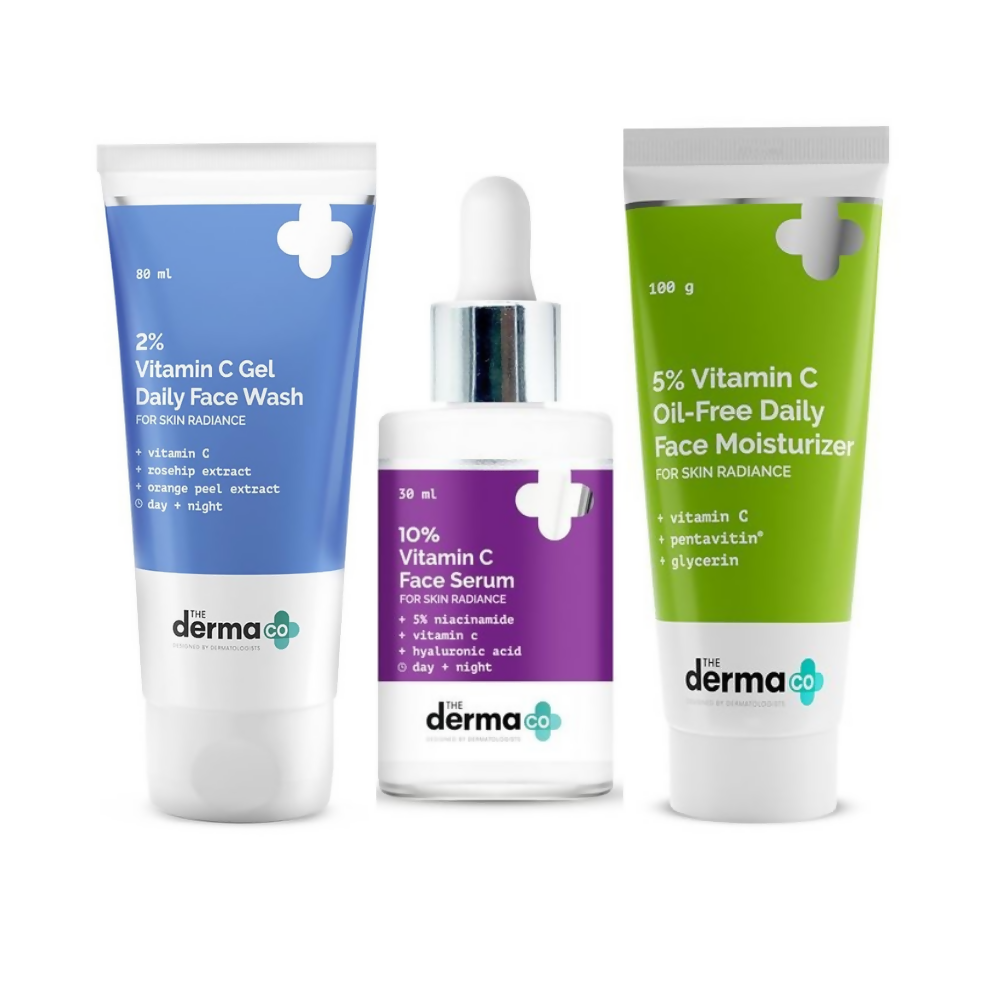The Derma Co I-Beauty Glow CSM (Cleanser, Serum, Moisturizer) Combo - Distacart