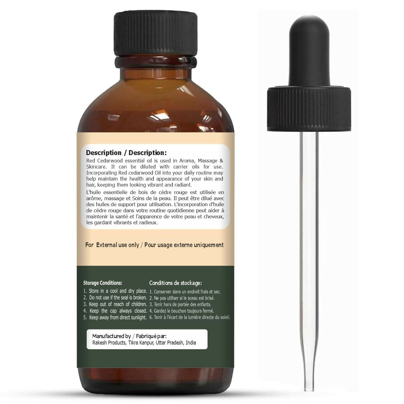 Organic Zing Red Cedarwood (Thuja plicata) Oil