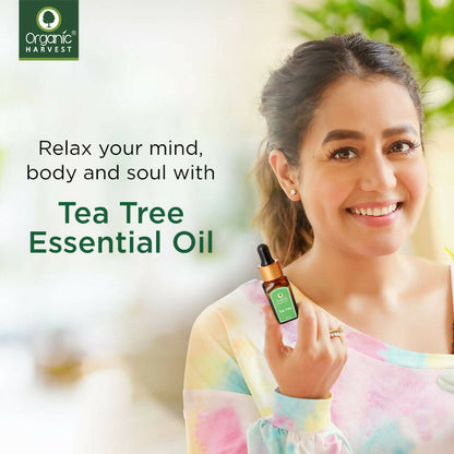 Organic Harvest Tea Tree Essential Oil - Distacart