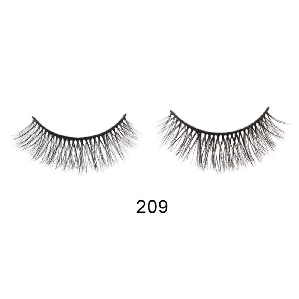 Bronson Professional 3D Effect Long and Natural Look False Eyelashes - 209 - Dista