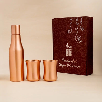 Copper Drinkware Set - Classic