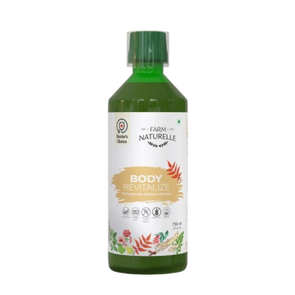Farm Naturelle Body Revitalizer Juice - Ayurvedic Formula for Energy and Vitality - Distacart