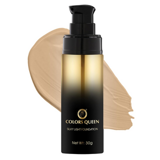 Colors Queen Silky Light Foundation - 04 Natural Nude - Distacart