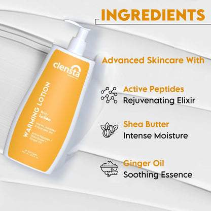 Clensta Warming Body Lotion With Ginger Oil - Distacart