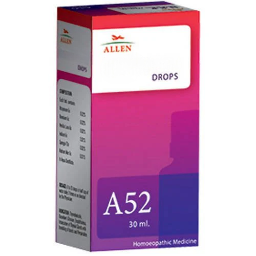 Allen Homeopathy A52 Drops - Distacart