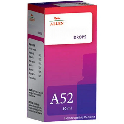 Allen Homeopathy A52 Drops - Distacart