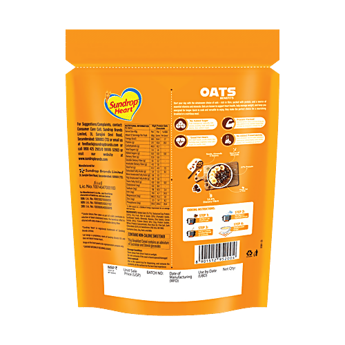 Sundrop Heart High Protein Oats - Chocolate - Dista