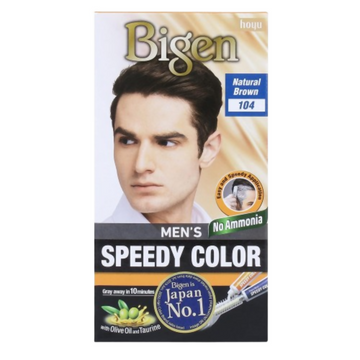 Bigen Men's Speedy Color- Natural Brown-104 - Distacart