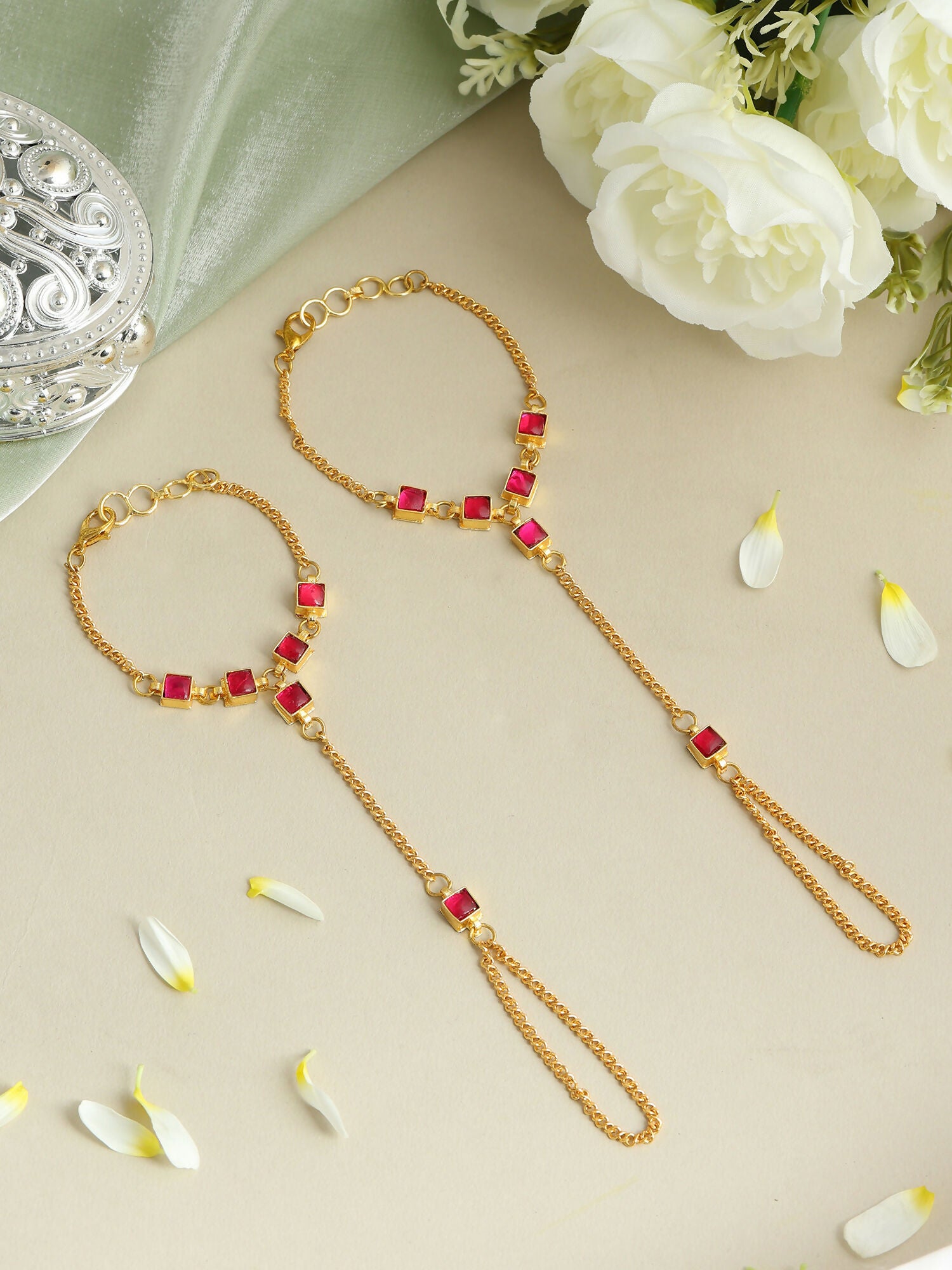 Ruby Raang Aura Hand Chain