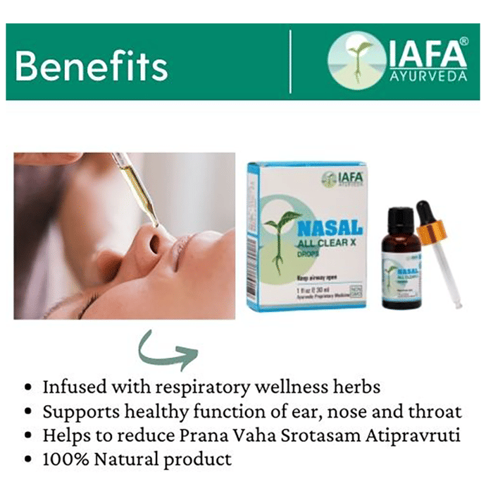Iafa Nasal All Clear X Drop